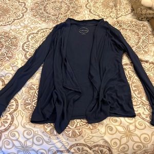 Navy blue cardigan